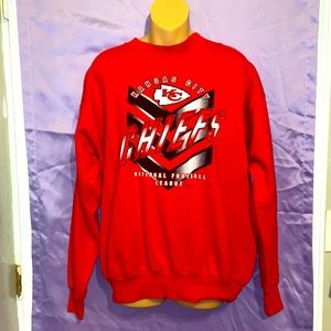 Kansas City Chiefs vintage crew neck sweatshirt